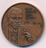 Veres Gábor (1955-) 2001."Siófok a nyár fővárosa" Br emlékérem (42mm) T:1