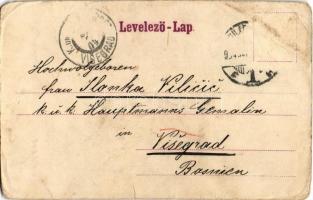 1904 Gyulafehérvár, Karlsburg, Alba Iulia; Károly-kapu. Weisz B. kiadása / Karlstor / castle gate (E...