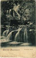 1902 Stájerlak, Stájerlakanina, Steierdorf (Anina); Koronini vízesés. Hollschütz F. kiadása / Koronini Wasserfall / Coronini waterfall (EB)