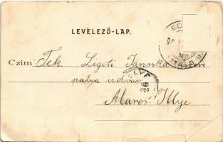 Facset, Facsád, Faget; Fő utca a vasúthoz, Mailander Rafael üzlete. Weisz Salamon kiadása / main str...