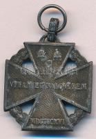 1916. "Károly-csapatkereszt" cink kitüntetés mellszalag nélkül T:2 Hungary 1916. "Cha...