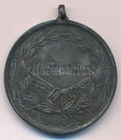 1917. "Károly Ezüst Vitézségi Érem I. osztálya" hadifém kitüntetés mellszalag nélkül T:2-
...