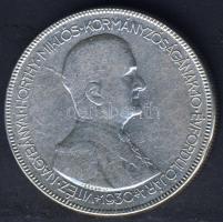 1930. 5P Ag "Horthy jobbra" T:3