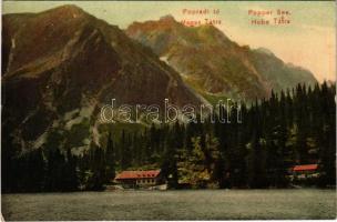 Tátra, Vysoké Tatry; Poprádi tó / Popper See / Popradske pleso