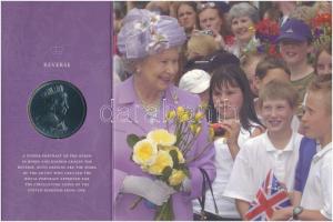 Nagy-Britannia 2002. 5Ł "II. Erzsébet királynő aranyjubileuma" sérült díszcsomagolásban T:...