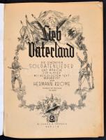 cca 1917 Deutsche Fantasie - német nyelvű hazafias dal kottája. 3p. Szakadt állapotban. + cca 1900 L...
