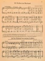 cca 1917 Deutsche Fantasie - német nyelvű hazafias dal kottája. 3p. Szakadt állapotban. + cca 1900 L...