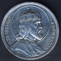 1938. 5P Ag "Szt.István" T:2 apró ph.