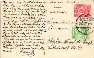 1927 Brassó, Kronstadt, Brasov; Korona szálloda / Hotel Corona (Krone)