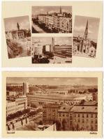 Újvidék, Novi Sad; - 4 db régi képeslap / 4 pre-1945 postcards