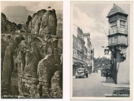 Sächsische Schweiz, Saxon Switzerland; - 16 pre-1960 postcards