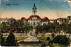 1916 Szeged, Városháza (apró lyukak / pinholes)