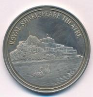Nagy-Britannia DN "William Shakespeare / Royal Shakespeare Theater" fém emlékérem (45mm) T...