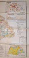1928 Magyarország gazdaságföldrajzi térképe, Szerk.: Fodor Ferenc, Teleki Pál és Cholnoky Jenő közre...
