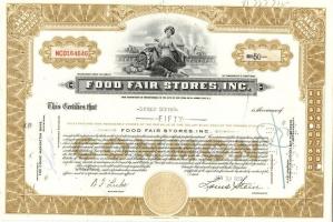 USA 1953-70. 9klf db részvény + Német 3. Birodalom 1943. 1db részvény