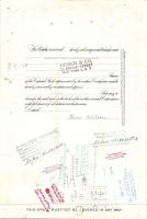 USA 1953-70. 9klf db részvény + Német 3. Birodalom 1943. 1db részvény