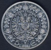 Ausztria 1909. 5K Ag T:2-/3