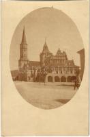 1916 Lőcse, Levoca; városháza és Jakab templom. Poll János felvétele / town hall, curch. photo