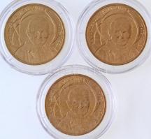 Lengyelország 2014. 2Zl Cu-Al-Zn "II. János Pál szentté avatása" (3x) T:1 Poland 2014. 2 Zlotych Cu-Al-Zn  "Canonisation of John Paul II" (3x) C:UNC