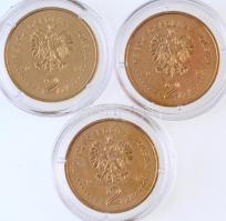 Lengyelország 2014. 2Zl Cu-Al-Zn "II. János Pál szentté avatása" (3x) T:1
Poland 2014. 2 ...