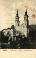 1933 Máriaradna, Radna (Lippa, Lipova); Hegytemplom / Kirche / Manastirea / monastery  (fl)