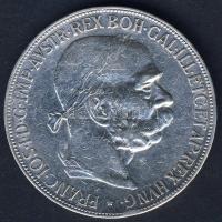 Ausztria 1900. 5K Ag T:3