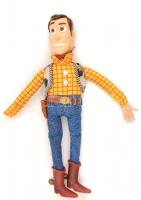 3 db műanyag és részben textil játék (kalóz halálfej, Toy Story, stb.), jó állapotban