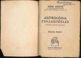 Boross Mihály: Asztrológia, csillagjóslás, horoszkóp. Jorio könyve a horoszkópkészítésről és az embe...