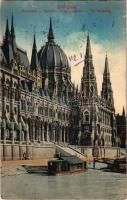 1914 Budapest V. Országház, Dunapart (EK)