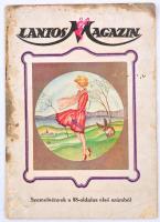 1929 Lantos magazin, irodalmi, művészeti, színházi és társadalmi folyóirat, induló szám előtti, bemutató szám, Tamási Áron, Lóczy Lajos és mások írásaival 16p. Foltos állapotban.