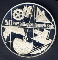 1974. 100Ft Ag "50 éves az MNB" T:PP Csak 6000db!