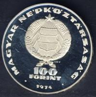 1974. 100Ft Ag "KGST" T:PP Csak 5000db!