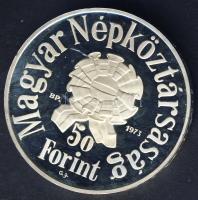1973. 50Ft Ag "Petőfi" T:PP Csak 6000db!