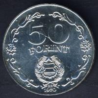 1970. 50Ft Ag "1945-1970-Felszabadulás" T:BU