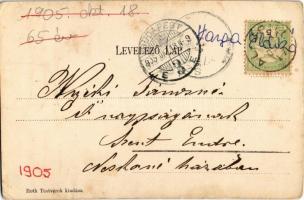 1905 Arad, Vértanúk szobra, Weigl üzlete. Roth Testvérek kiadása / martyrs' monument, statue (E...