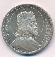 1938. 5P Ag "Szent István" T:1- felületi karc, patina Adamo P8.1