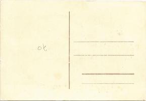 1940 Bánffyhunyad, Huedin; Református templom / Calvinist church, irredenta art s: Fábián Imre  (EK)