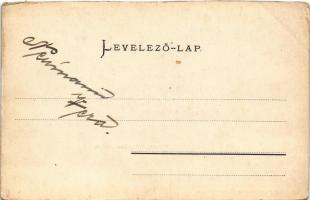 Torda, Turda; Vármegyeháza, Kossuth tér, templom. Undy Domokos kiadása / county hall, square, church...