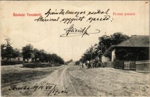 1914 Tereske, Fő utca, posta