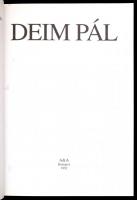 Kolozsváry Marianna: Deim Pál. Bp., 1992, A&A. Kiadói kartonált kötés, jó állapotban