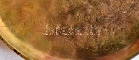 Arany (Au) 18K Resios watch mechanikus női karóra, másodpercmutatós számlappal, bőr szíjjal, az üveg...