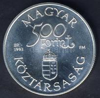 1993. 500Ft Ag "Régi dunai hajók I." T:BU