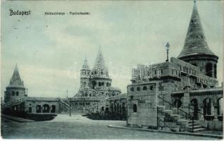 1910 Budapest I. Halászbástya. Photobrom 26. (EK)