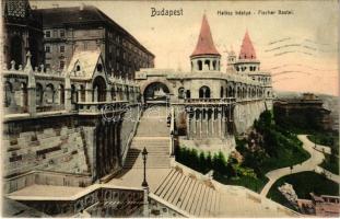 1909 Budapest I. Halászbástya. Photobrom 61.