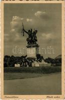 Budapest XVIII. Pestszentlőrinc, Pusztaszentlőrinc, Szentlőrinc; Hősök szobra, emlékmű