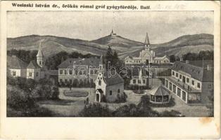 1915 Balf (Sopron), Wosinski István dr. örökös római gróf gyógyfürdője (EK)
