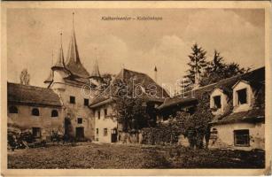 1911 Brassó, Kronstadt, Brasov; Katalin kapu. H. Zeidner No. 32. / Katharinentor / gate