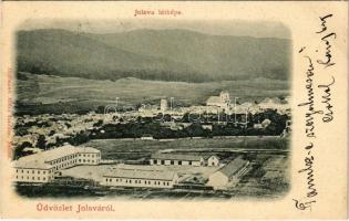 Jolsva, Jelsava (Gömör); laktanya. Hoffmann Miksa kiadása / military barracks (EK)