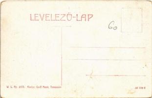 Temesvár, Timisoara; Rudolf utca, Hunyadi tér, üzletek. W.L. Bp. 2003. Kiadja Gerő Manó kiadása / st...