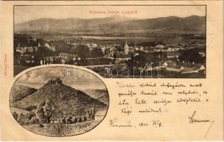 1900 Homonna, Homenau, Humenné; Jeszenői vár (Várjeszenő). Pólányi Dezső kiadása / Jasenov castle